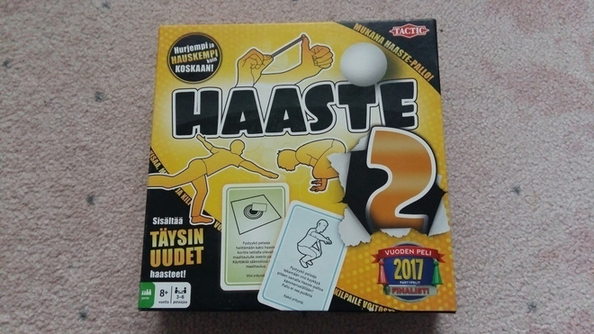 Haaste 2 - lautapeli, hyväkuntoinen