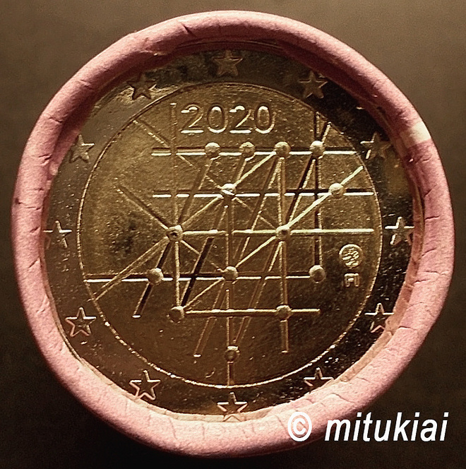 Suomi 2 euro 2020 juhlaraha Turun yliopisto, UNC