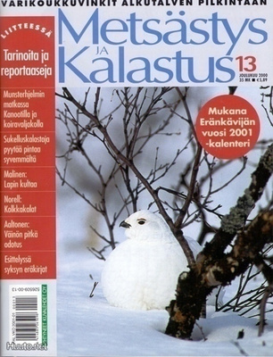 Metsästys ja Kalastus 2000 lehdet KANSIOSSA