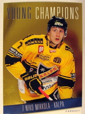 Niko Mikkola /999 Young Champions Cardset 2016-17