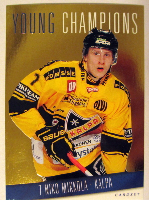 Niko Mikkola /999 Young Champions Cardset 2016-17