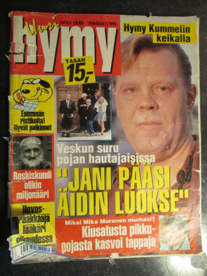 HYMY LEHTI 7 / 1994 SISÄLLYSLUETTELO KUVA 2 JA 3