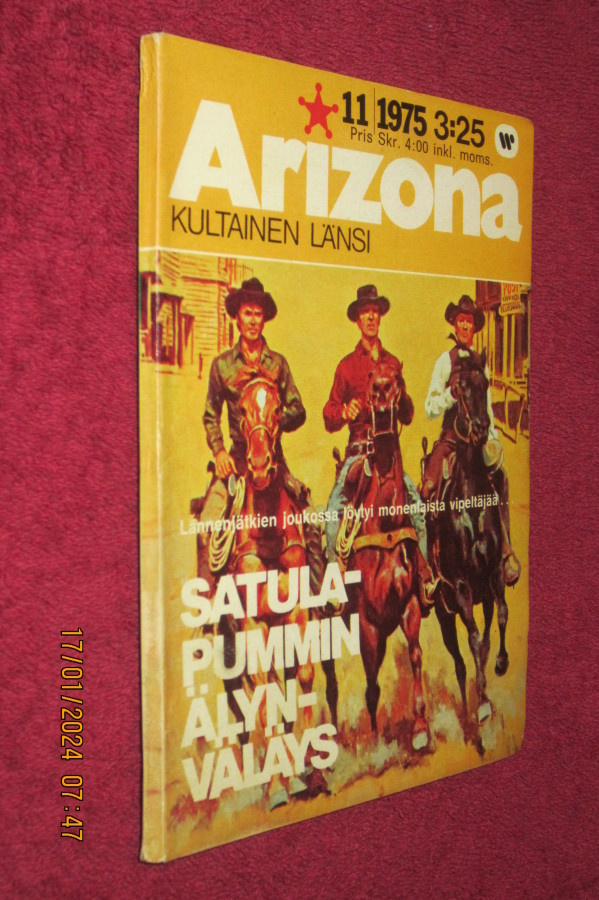 ARIZONA 11/1975 Satulapummin älynväläys
