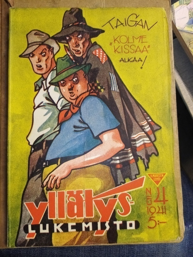YLLÄTYSLUKEMISTO 4/1941 ( SIS POSTIKULU )