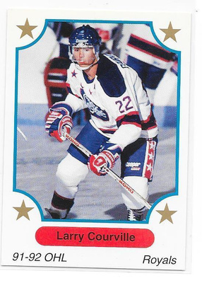 91-92 7th Inn Sketch #15 Larry Courville Newmarket Gooni