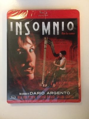 Sleepless (Blu-ray) 2001 (Dario Argento) UUSI