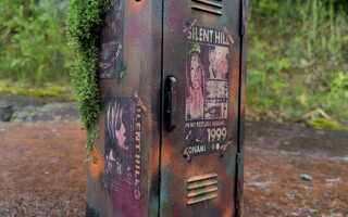 Silent Hill aiheinen metallilokerikko DIY
