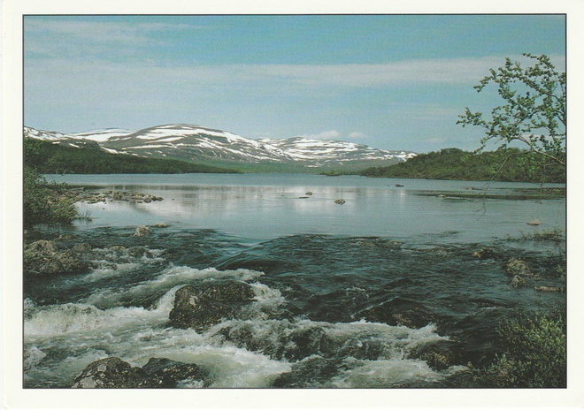 Postikortti, POHJOLAN MAISEMIA, Tunturit, Erikoisleima