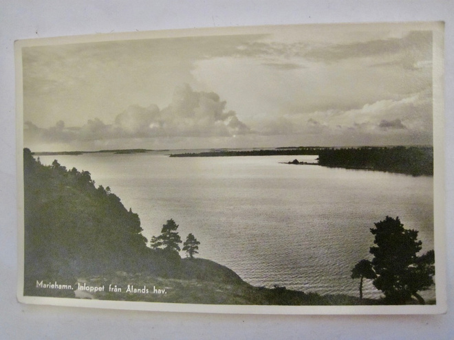 Postikortti Ahvenanmaa Maarianhamina 1938