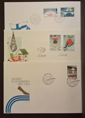 FDC 23 - 1989 3 kpl