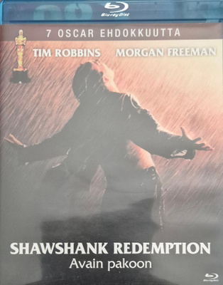 Avain pakoon / The Shawshank Redemption -Blu-Ray