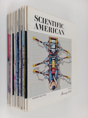 Scientific American vuosikerta 1983 (1-12)