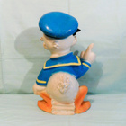 * NÄYTTÄVÄ 80-LUVUN DISNEY AKU ANKKA FIGUURI 38 cm * - pikkukuva 4