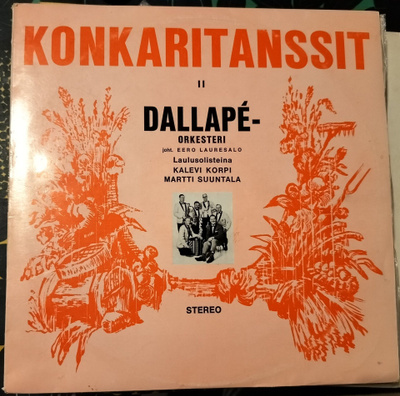 K.KORPI&M.SUUNTALA&DALLAPE-KONKARITANSSIT II-LP,BLU-LP 156