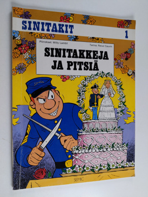 Willy Lambil ym. : Sinitakkeja ja pitsiä