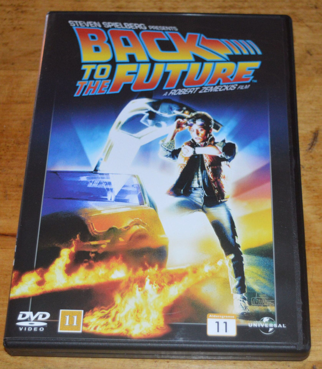 Paluu tulevaisuuteen (Back to the future) DVD