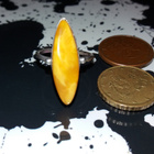 Vintage Hopea meripihka sormus 875 baltic Amber - pikkukuva 2