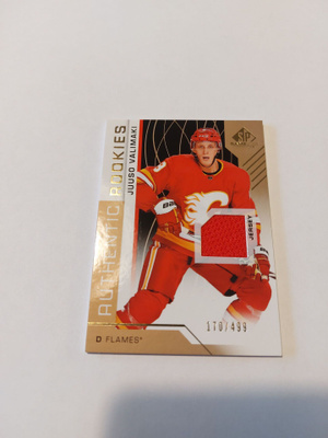 2018-19 SP Game Used Gold #122 Juuso Välimäki JSY /499
