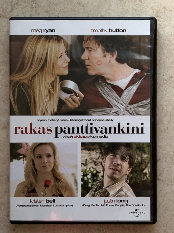 Rakas panttivankini, DVD. Kristen Bell, Meg Ryan