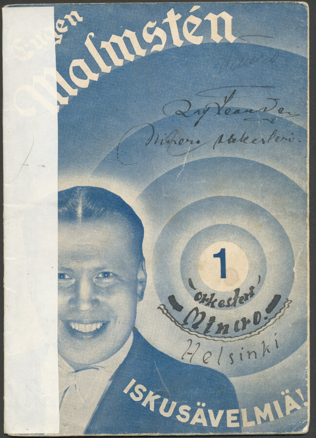1937 - Eugen Malmsten - Iskusävelmiä no. 1