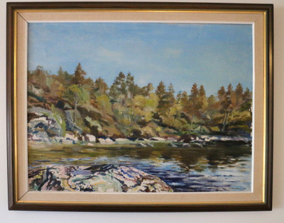 Rantamaisemataulu - Esko Sarkkinen