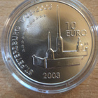 3 kpl Mannerheim ja Pietari 10 eur 2003 hopeaa - pikkukuva 3