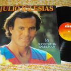 JULIO IGLESIAS - 14 suosituinta sävelmää - LP 1981 latin pop - pikkukuva 1