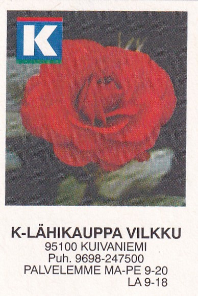 Kuivaniemi, K-Lähikauppa Vilkku   2/14