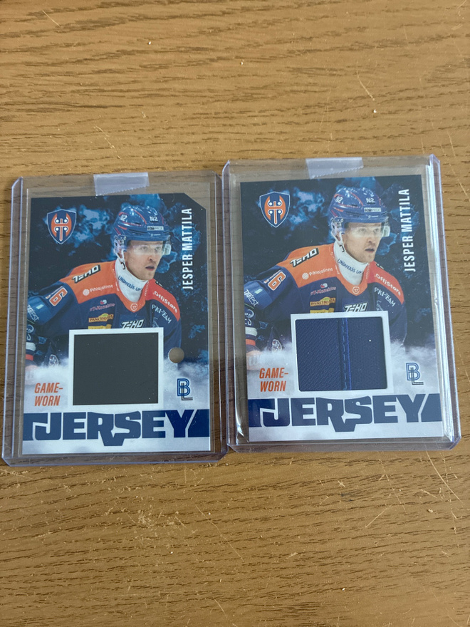 Jesper Mattila tappara blueline game worn jersey