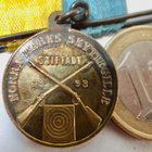 VANA Mitali Ammunta Norra Marks Skyttegille 1911 Hopeaa? - pikkukuva 3