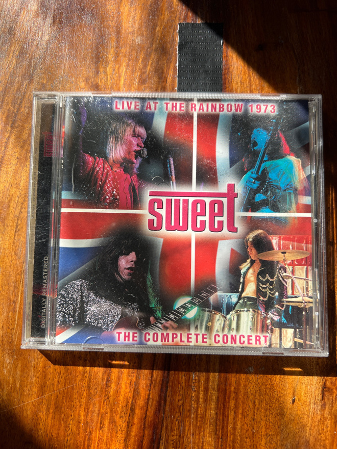 The Sweet - Live At The Rainbow 1973 cd