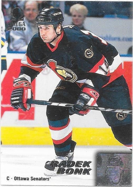 1999-00 Pacific Omega #158 Radek Bonk Ottawa Senators