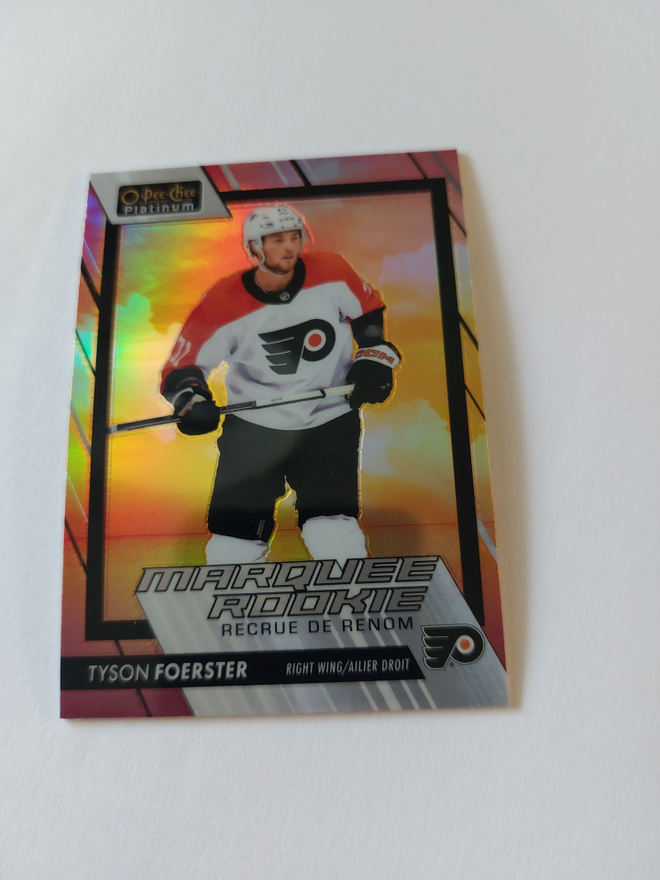 2023-24 O-Pee-Chee Platinum Sunset #275 Tyson Foerster MR