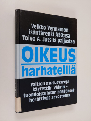 Toivo A. Jussila : Oikeus harhateillä