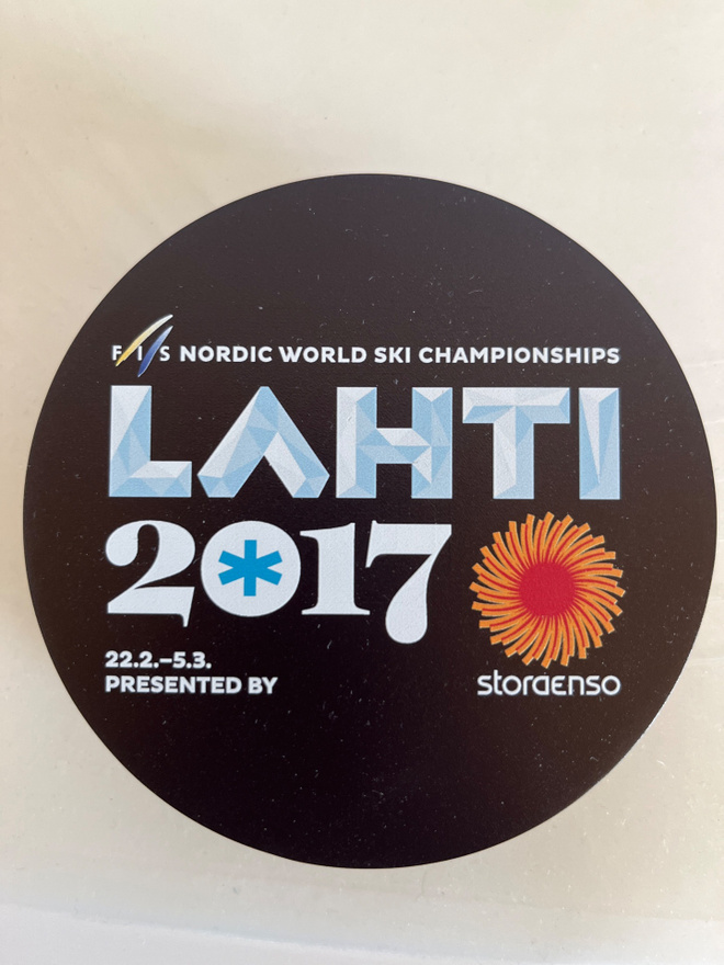 Lahden MM-hiihto 2017 virallinen hopearaha