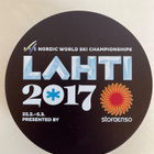 Lahden MM-hiihto 2017 virallinen hopearaha - pikkukuva 1