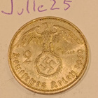 2 Reichsmark 1939 J natsisaksa hopeaa - pikkukuva 1