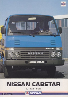 Nissan Cabstar -esite, 1986
