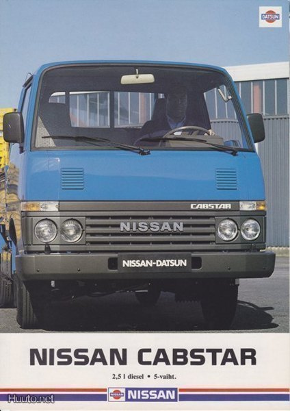 Nissan Cabstar -esite, 1986