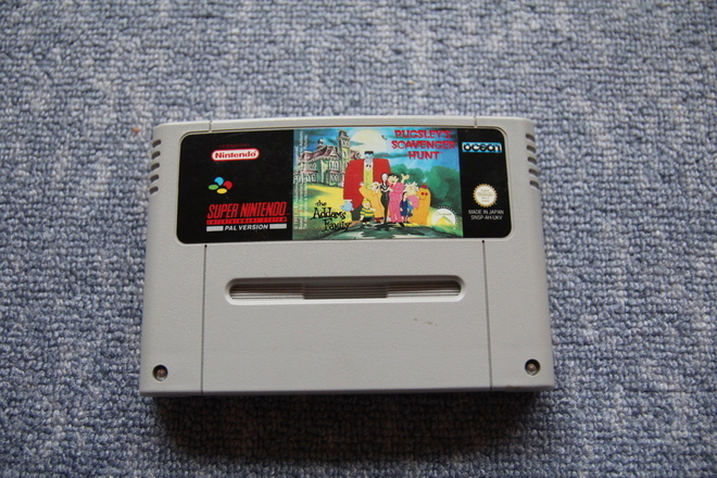 SNES : The Addams Family : Pugsley's Scavenger Hunt