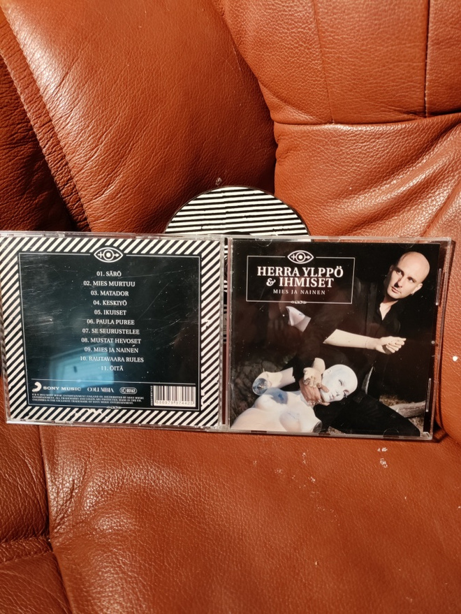HERRA YLPPÖ & ihmiset -mies ja nainen CD.