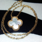 Vintage Van Cleef & Arpels Alhambra hopea kullattu 925 - pikkukuva 4