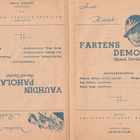 ELOKUVA ESITE VAUHDIN PAHOLAISET 1935 (K12-95) - pikkukuva 2