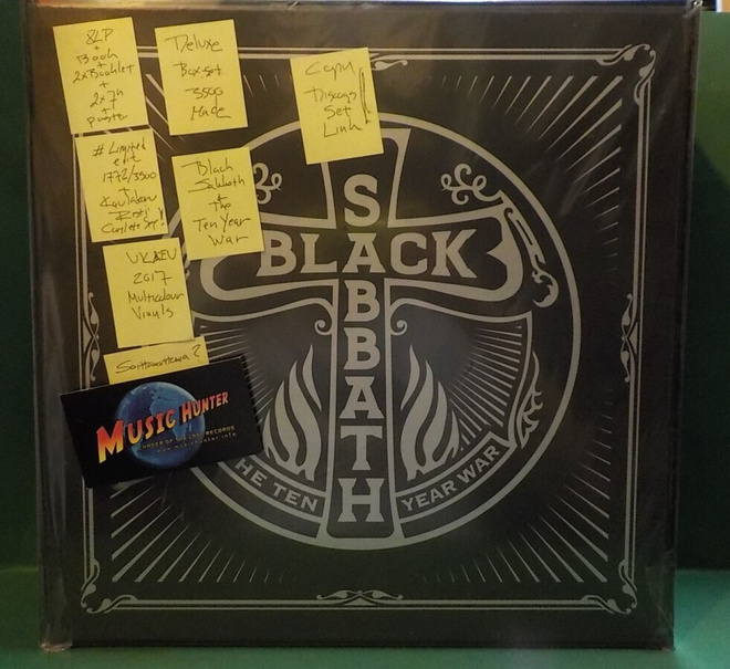 BLACK SABBATH - THE TEN YEAR WAR - 8LP DELUXE BOX SET