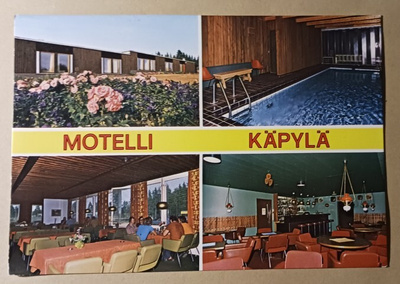 Keminmaa, Motelli Käpylä, nelikuvapk, p. 1977