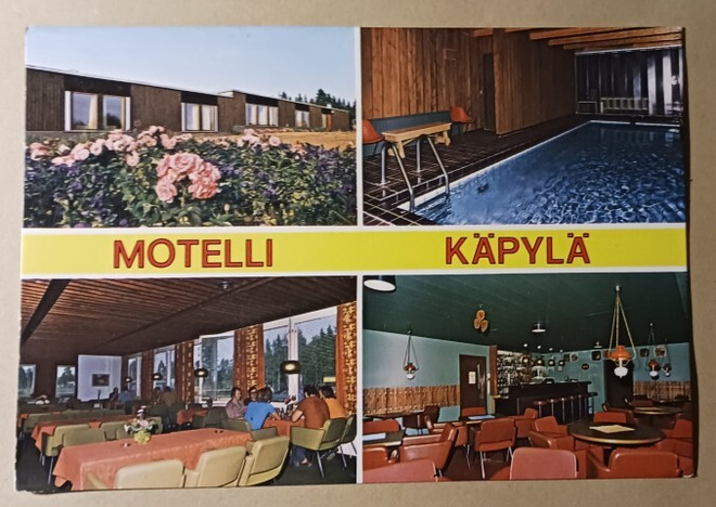 Keminmaa, Motelli Käpylä, nelikuvapk, p. 1977