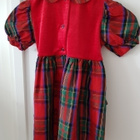 Zalekua punainen Mekko / Juhlamekko - koko 92 cm - pikkukuva 4