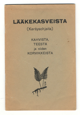 Väinö Krohn: Lääkekasveista (1942)