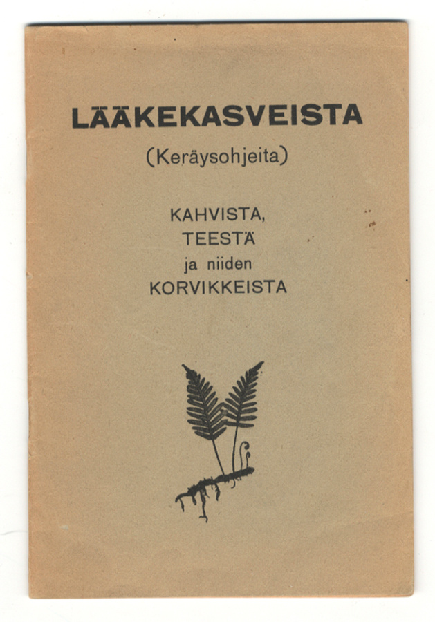 Väinö Krohn: Lääkekasveista (1942)