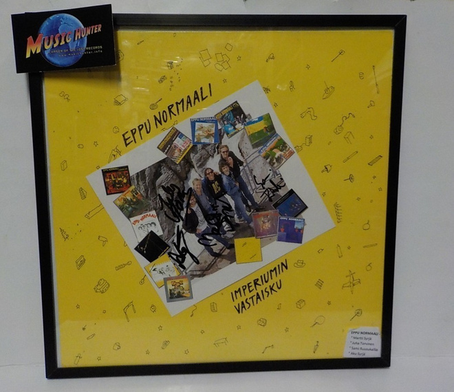 EPPU NORMAALI - IMPERIUMIN VASTAISKU LP + NIMMARIPROMOKUVA